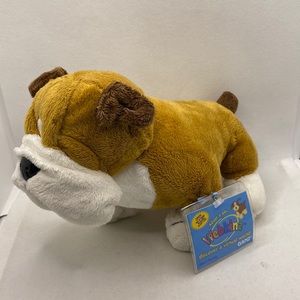 Ganz Webkinz Bulldog HM126 Plush Stuffed Animal Dog with Sealed Code Tag